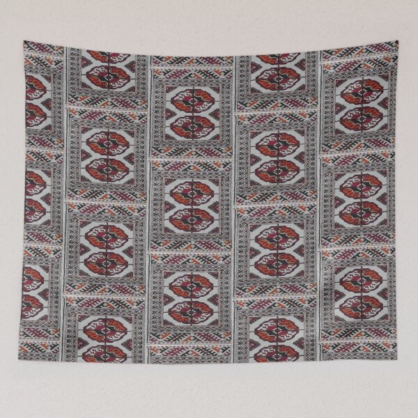 Item preview, Traditional Turkmen Carpet Pattern – Ethnic Geometric Design designed and sold by My_designs_2025 .
