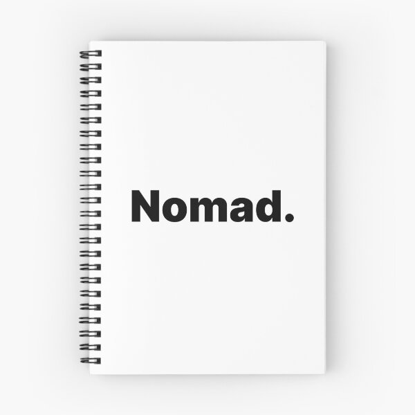 Item preview, Nomad | Black Text designed and sold by ThingsOnTees.