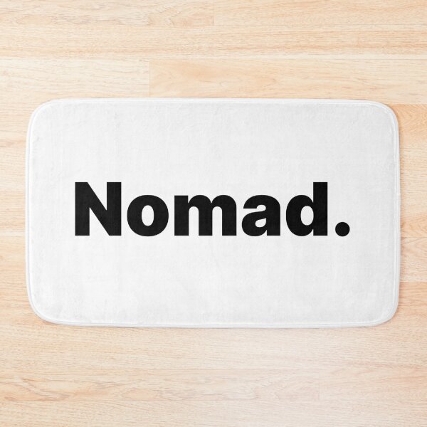 Item preview, Nomad | Black Text designed and sold by ThingsOnTees.