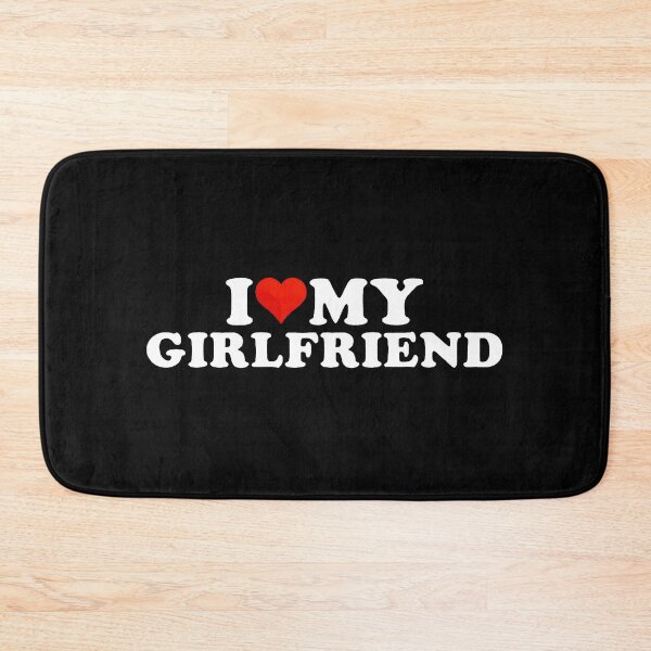 Item preview, I Love My Beautiful Girlfriend I Heart My Beautiful  designed and sold by gear-posters.