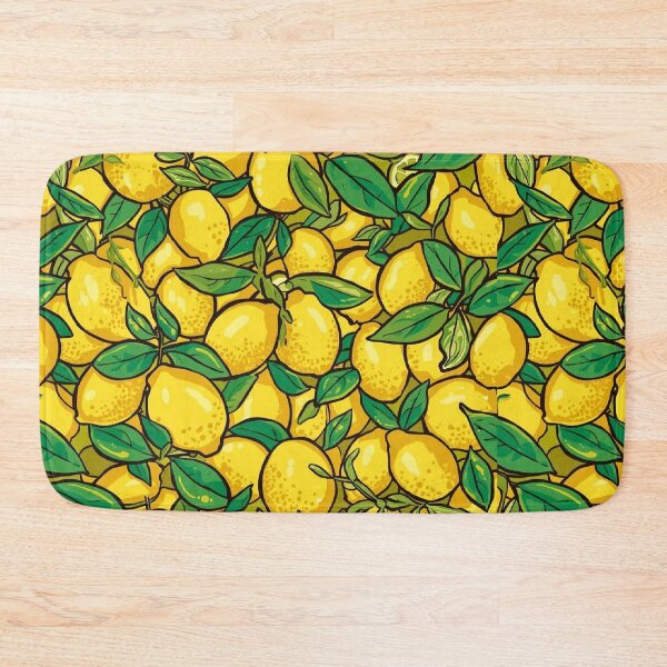 Item preview, Fresh Lemon Citrus Pattern designed and sold by designwiss.