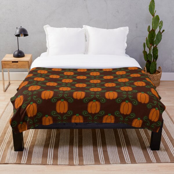 Item preview, Rustic Pumpkins and Swirls - Orange Green Brown designed and sold by FoxfireAndCo.