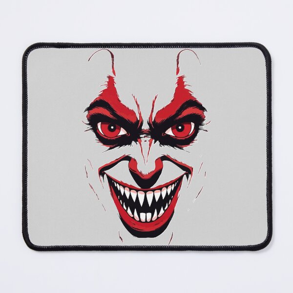 Item preview, Evil Clown Face – Creepy Horror Smile Halloween Art designed and sold by VikArtStudio.