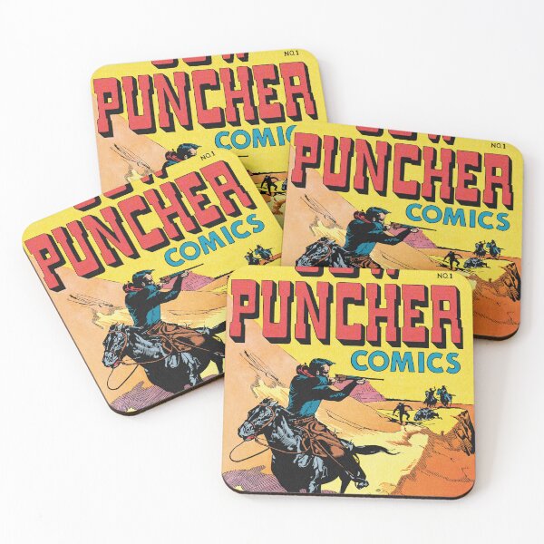 Item preview, Cow Puncher Comics designed and sold by Pulp Revival.