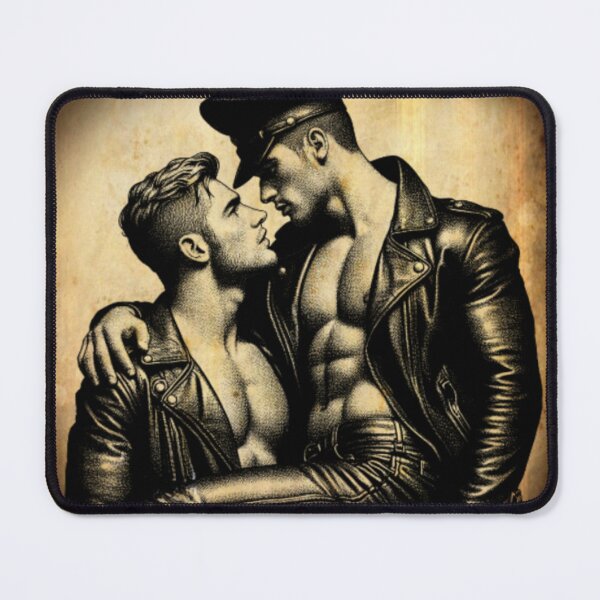 Item preview, Leather Daddies 'The Look' Berlin Gay Leder Pride Graphic Design designed and sold by ItsAKinkThing.