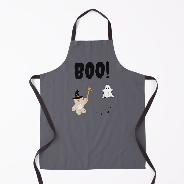 Item preview, BOO! Mono Bear Ghost Magic – Spooky Cute Halloween designed and sold by mintmono-studio.