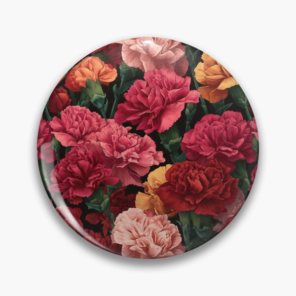 Item preview, Chic Whimsical Carnations For Rustic Charm designed and sold by RoyalStarsPatts.