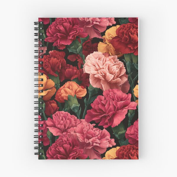 Item preview, Chic Whimsical Carnations For Rustic Charm designed and sold by RoyalStarsPatts.