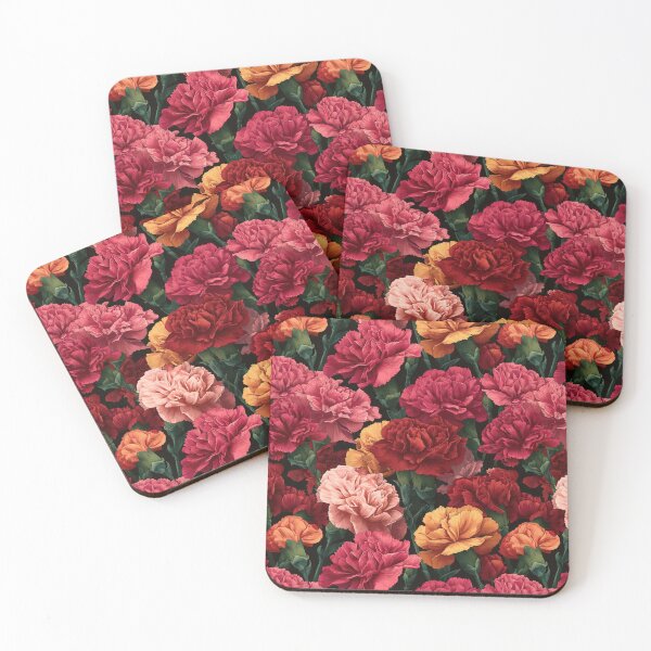 Item preview, Chic Whimsical Carnations For Rustic Charm designed and sold by RoyalStarsPatts.