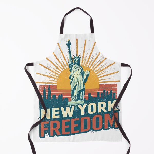 Item preview, New York Freedom – Statue of Liberty Skyline Design designed and sold by Activity01.