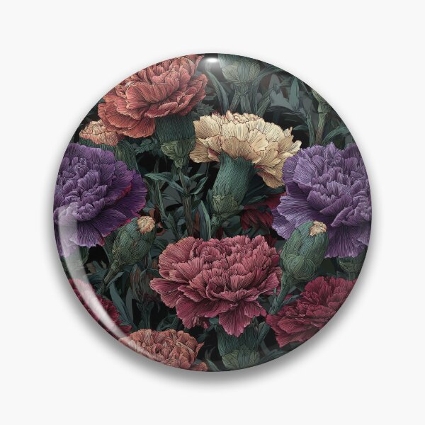Item preview, Cute Graceful Carnation Pattern For Holiday Surprise designed and sold by RoyalStarsPatts.