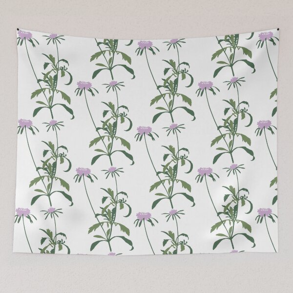 Item preview, Purple Bloom Duo — Stylized Botanical designed and sold by NicolaZhukov.