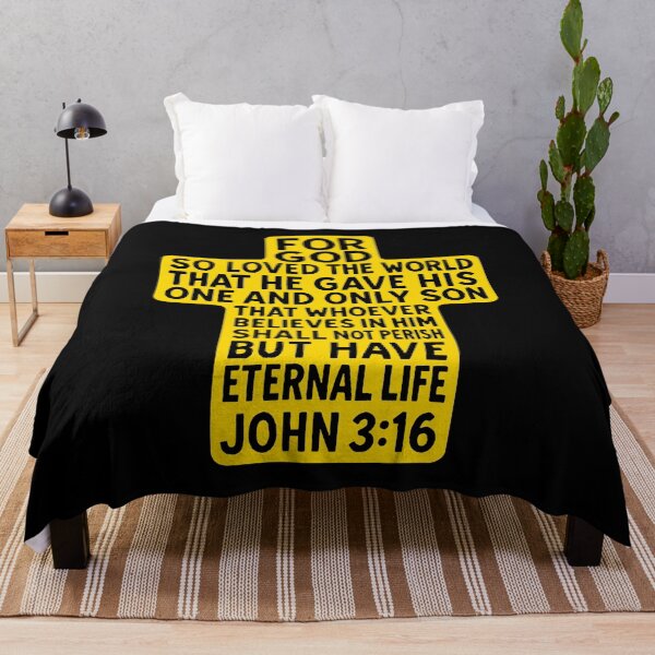 Item preview, John 3:16 For God So Loved The World designed and sold by plushism.