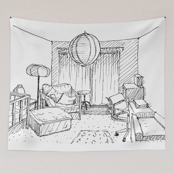 Item preview, baby's room interiors designed and sold by Tereza Pilar  Art.