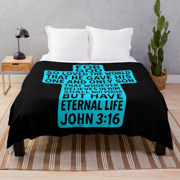 Item preview, John 3:16 For God So Loved The World designed and sold by plushism.