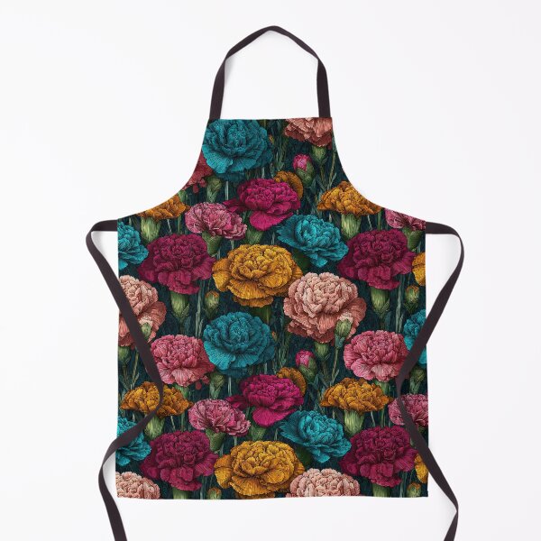 Item preview, Trendy Stunning Carnations Print For Sunny Interiors designed and sold by RoyalStarsPatts.