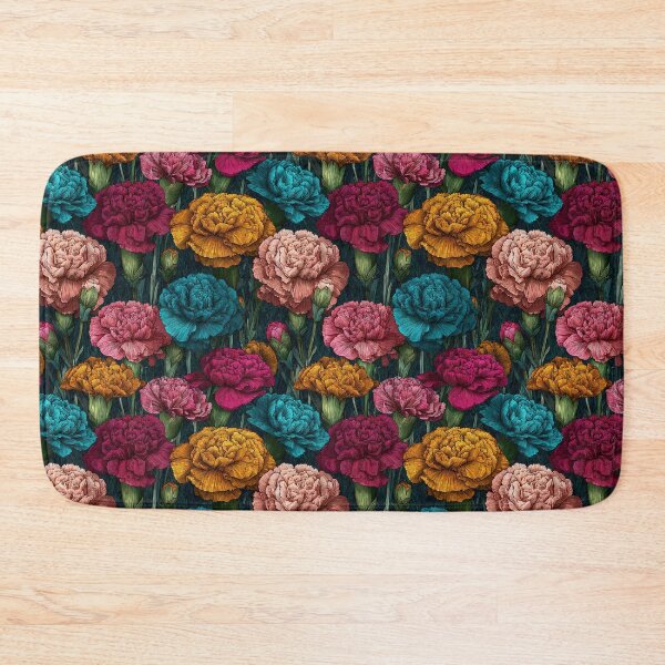 Item preview, Trendy Stunning Carnations Print For Sunny Interiors designed and sold by RoyalStarsPatts.
