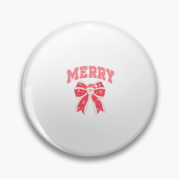 Item preview,  Pink christmas bow with gingerbread- coquettecore christmas girly  designed and sold by cocomelon168.