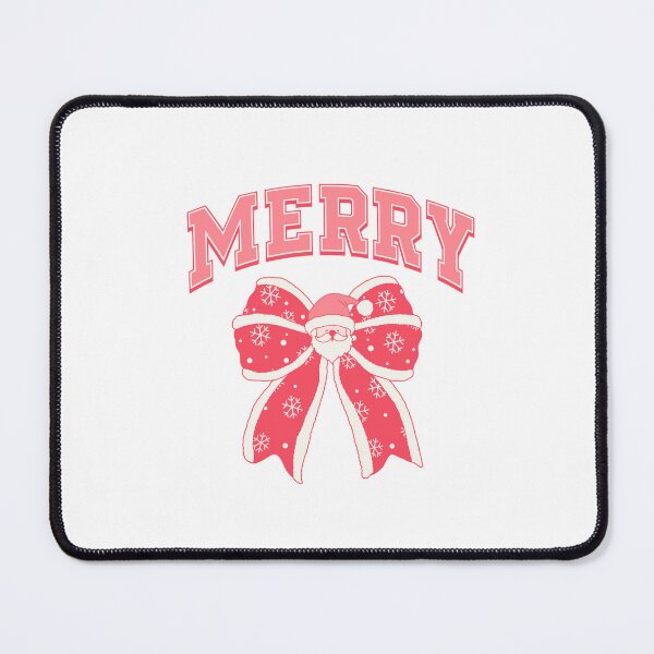 Item preview, Pink christmas bow with gingerbread- coquettecore christmas girly designed and sold by cocomelon168.