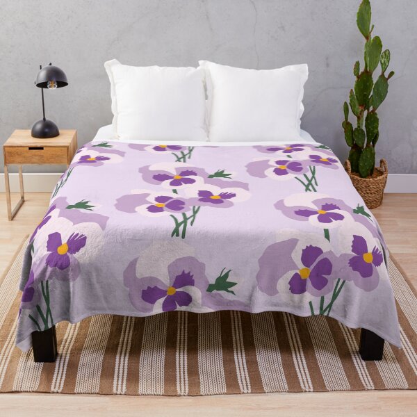 Item preview, Lavender Pansy Bouquet — Stylized designed and sold by NicolaZhukov.
