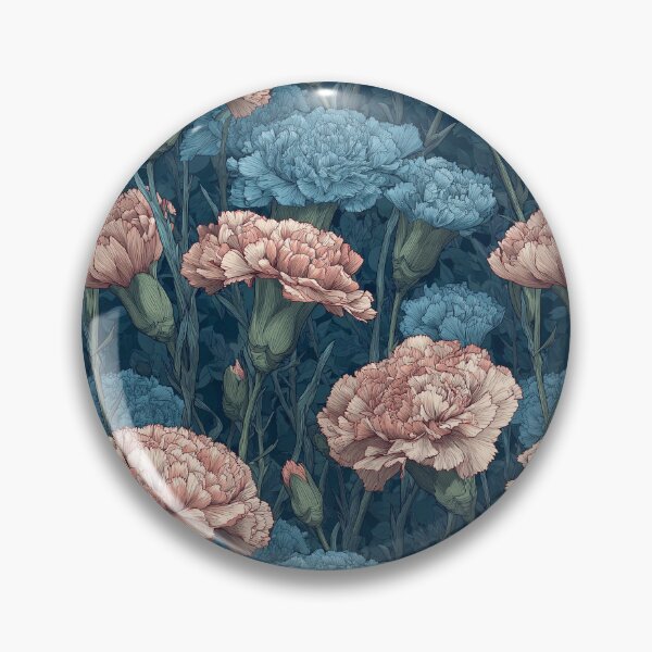 Item preview, Colorful Ornamental Carnation Pattern For Teacher Gift designed and sold by RoyalStarsPatts.