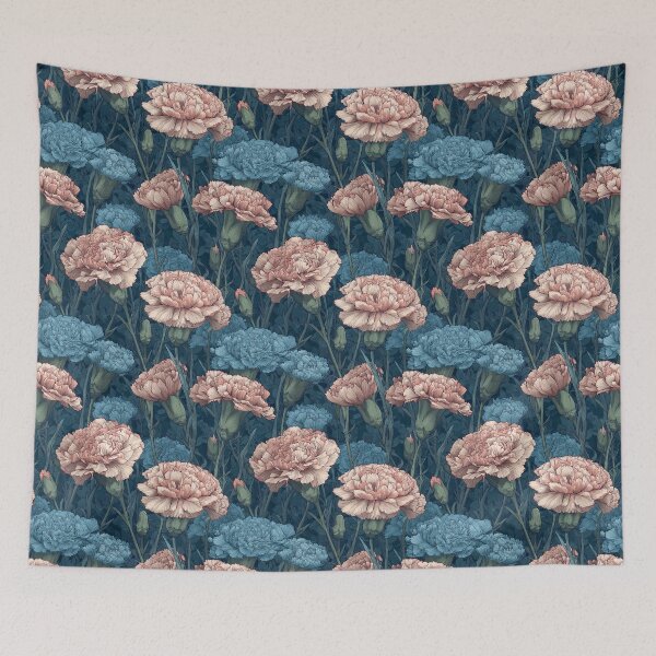 Item preview, Colorful Ornamental Carnation Pattern For Teacher Gift designed and sold by RoyalStarsPatts.