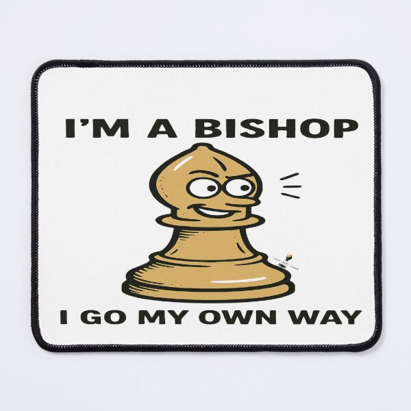 Item preview, Bishop Diagonal Diva – Funny Chess Bishop Quote designed and sold by PawnShiftGoods.