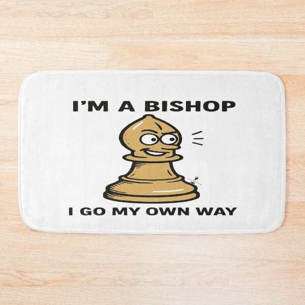 Item preview, Bishop Diagonal Diva – Funny Chess Bishop Quote designed and sold by PawnShiftGoods.