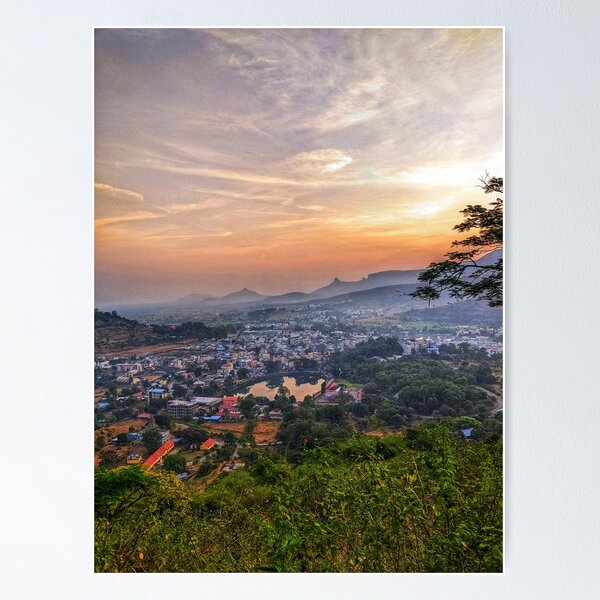 Nashik triambak nature views Poster