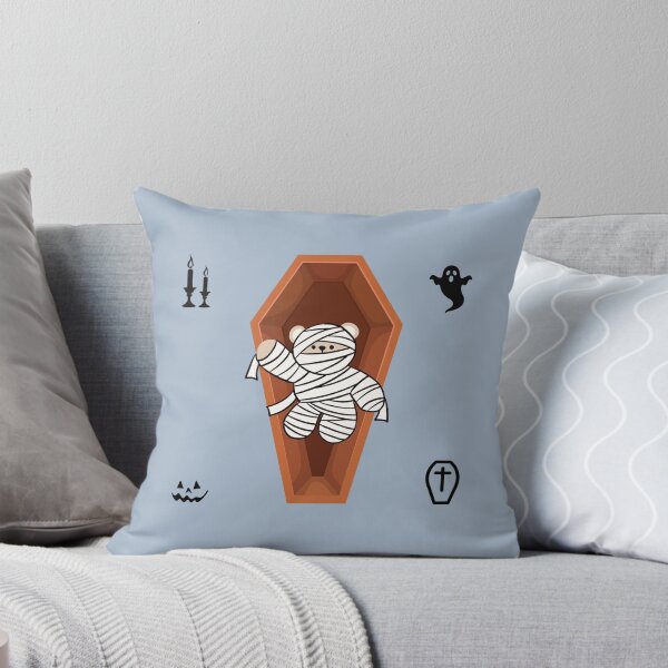 Item preview, Mono Bear Halloween Mummy – Spooky Cute Edition designed and sold by mintmono-studio.