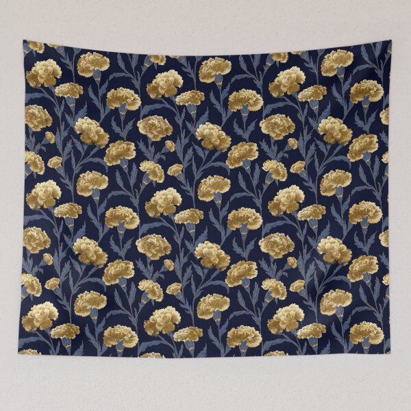 Item preview, Trendy Exotic Carnations Texture For Sunny Interiors designed and sold by RoyalStarsPatts.