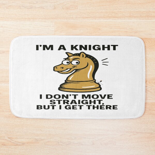 Item preview, Chaotic Knight – Funny Chess Quote Design designed and sold by PawnShiftGoods.