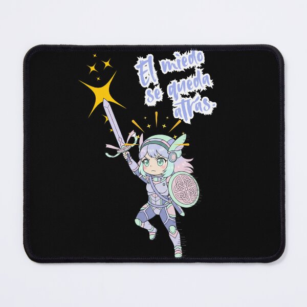 Item preview, Valkyrie Kawaii Warrior Anime - "Fear is left behind" designed and sold by DibuHumor.