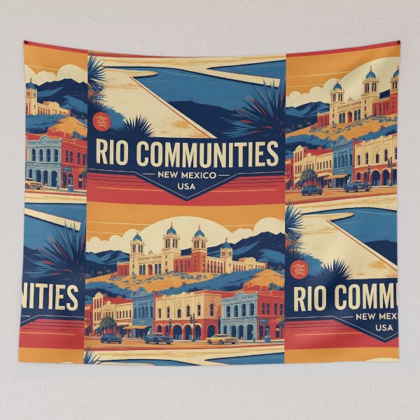 Item preview, Rio Communities New Mexico 1950s USA Vintage Travel Tourism designed and sold by TravelersGems.