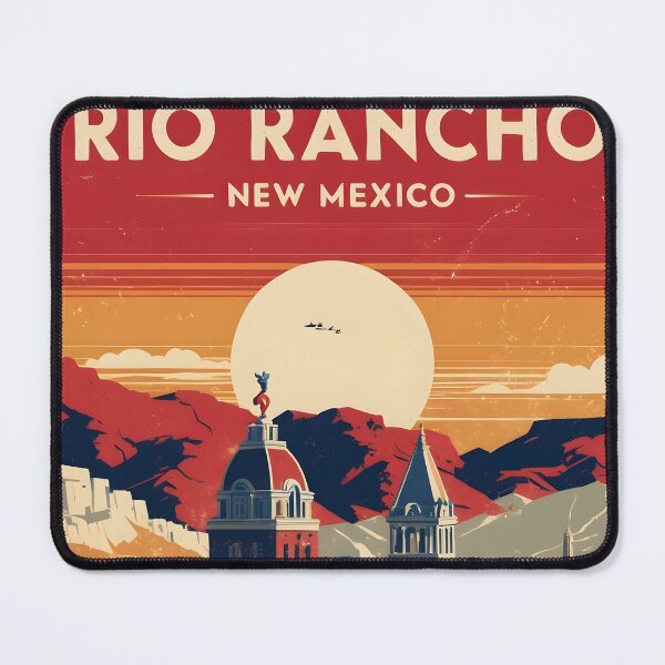 Item preview, Rio Rancho New Mexico 1950s USA Vintage Travel Tourism designed and sold by TravelersGems.