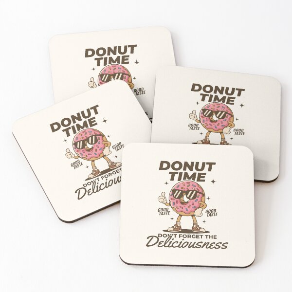 Item preview, Donut Time | Retro Donut Cartoon designed and sold by HoopeStylee.