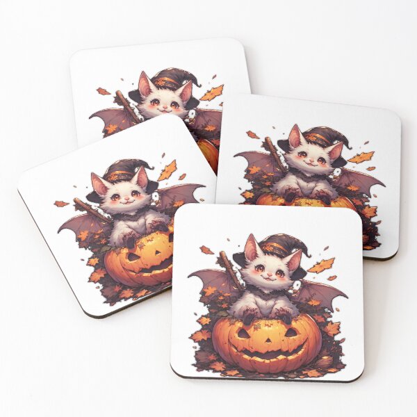 Item preview, Spooky Sweet Halloween Bat in Pumpkin designed and sold by RedPandaDis.