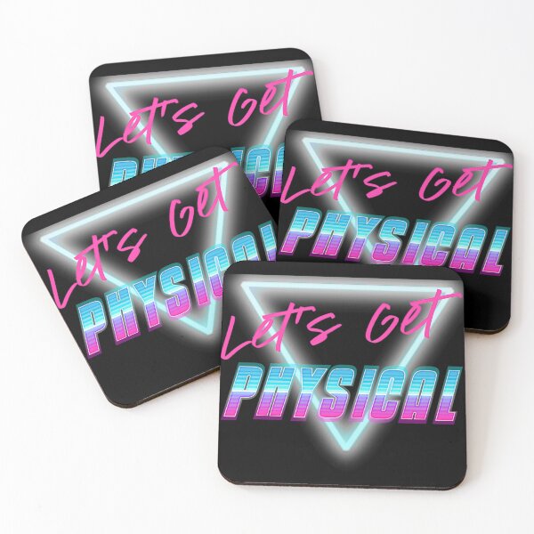 Item preview,  Lets Get Physical Workout Gym Tee Rad 80'S Retro designed and sold by SamantCricka.