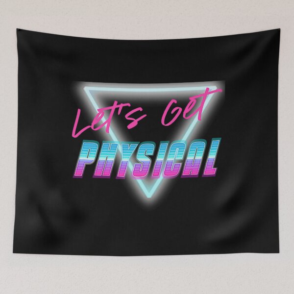 Item preview,  Lets Get Physical Workout Gym Tee Rad 80'S Retro designed and sold by SamantCricka.