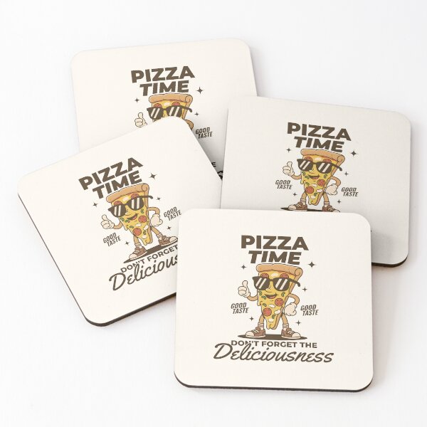 Item preview, Pizza Time | Retro Pizza Slice Cartoon designed and sold by HoopeStylee.