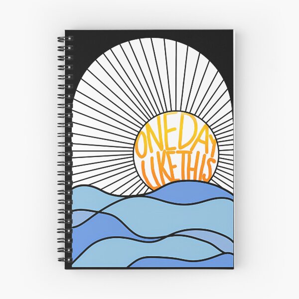 Item preview, One Day Like This Elbow Sunrise Art designed and sold by SamantCricka.
