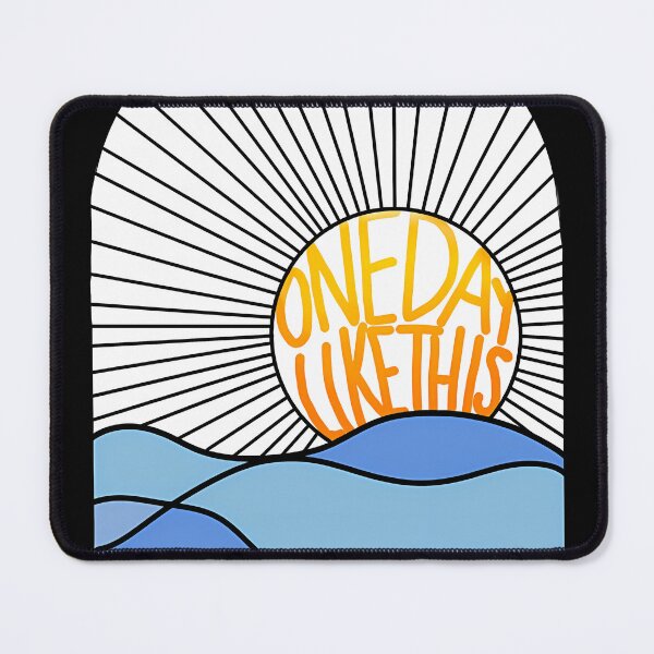Item preview, One Day Like This Elbow Sunrise Art designed and sold by SamantCricka.