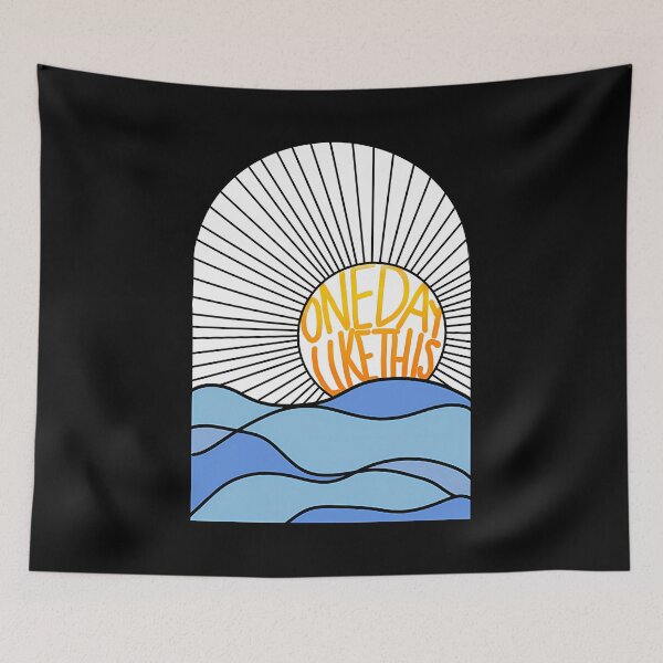 Item preview, One Day Like This Elbow Sunrise Art designed and sold by SamantCricka.