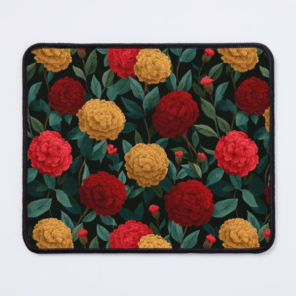 Item preview, Minimalistic Blooming Carnation Pattern For Garden Party designed and sold by RoyalStarsPatts.