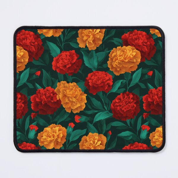Item preview, Edgy Ornamental Carnations Florals For Housewarming designed and sold by RoyalStarsPatts.