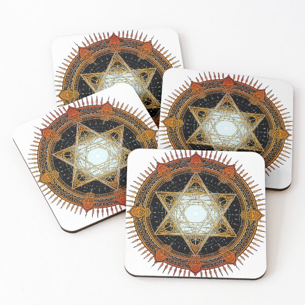 Item preview, Mandala of Fire and Light | Sacred Geometry | Orange-Golden Energy designed and sold by Oriam Vision - Gaia Essence.