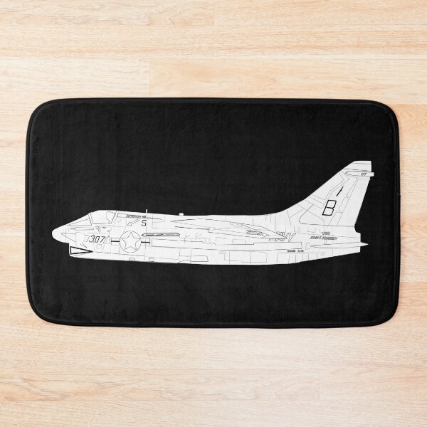 Item preview, Aircraft - Navy - A-7B Corsair II - Side - LA X 300 designed and sold by Military Insignia Products.