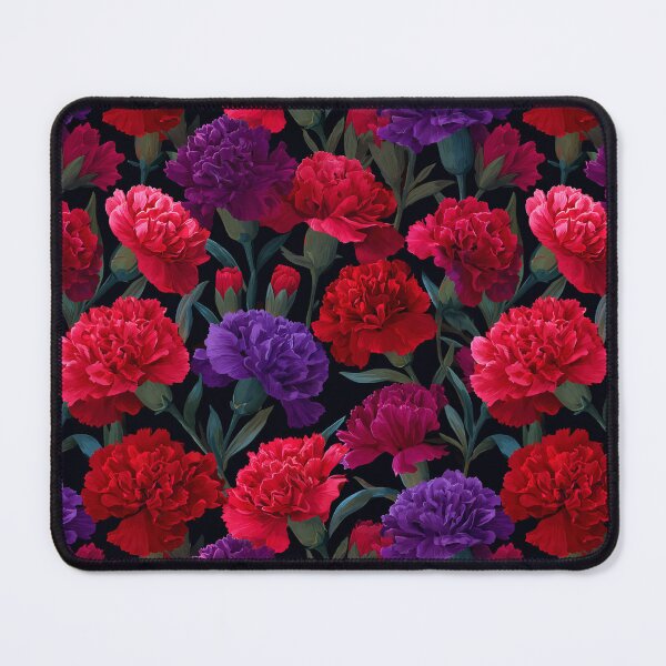 Item preview, Minimalistic Vibrant Carnations Texture For Thank You Gift designed and sold by RoyalStarsPatts.