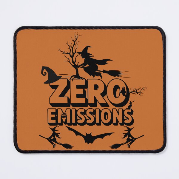 Item preview, Halloween Witch on Broom - Zero Emissions designed and sold by PeteLawliiet.