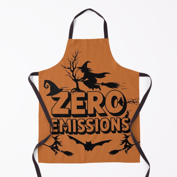 Item preview, Halloween Witch on Broom - Zero Emissions designed and sold by PeteLawliiet.